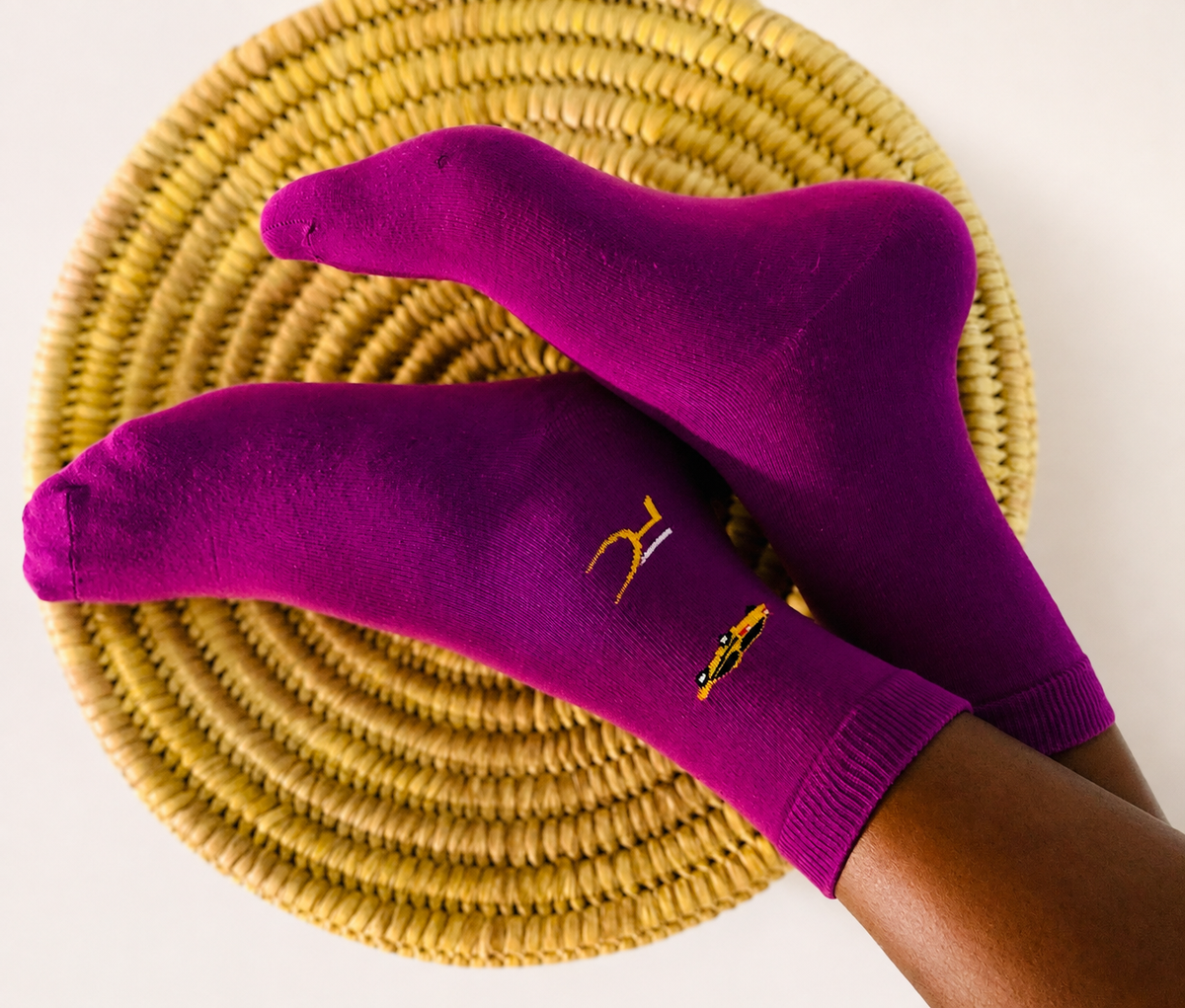 FITI LAGOS CLASSIC PURPLE SOCKS