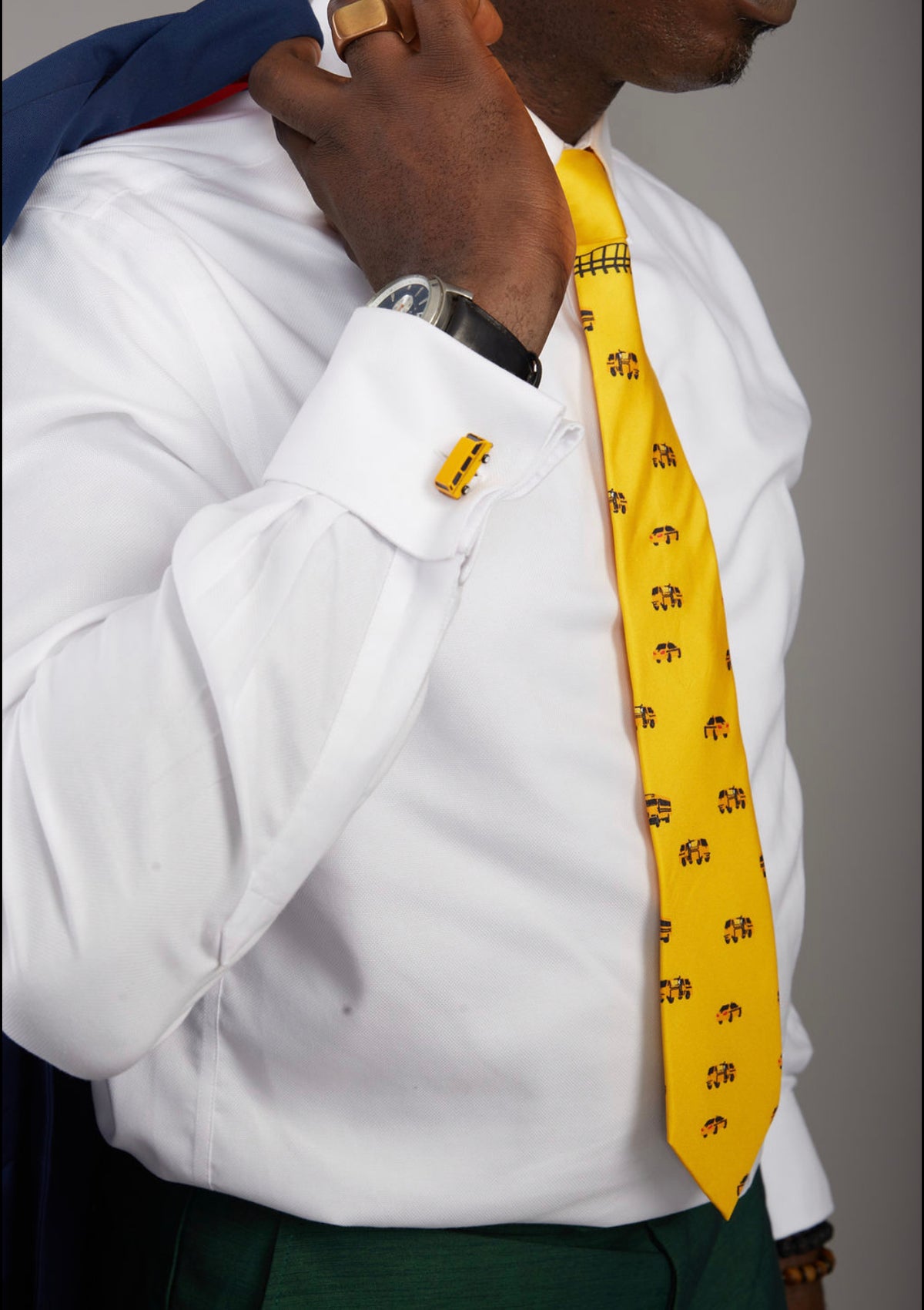LAGONIC YELLOW TIE