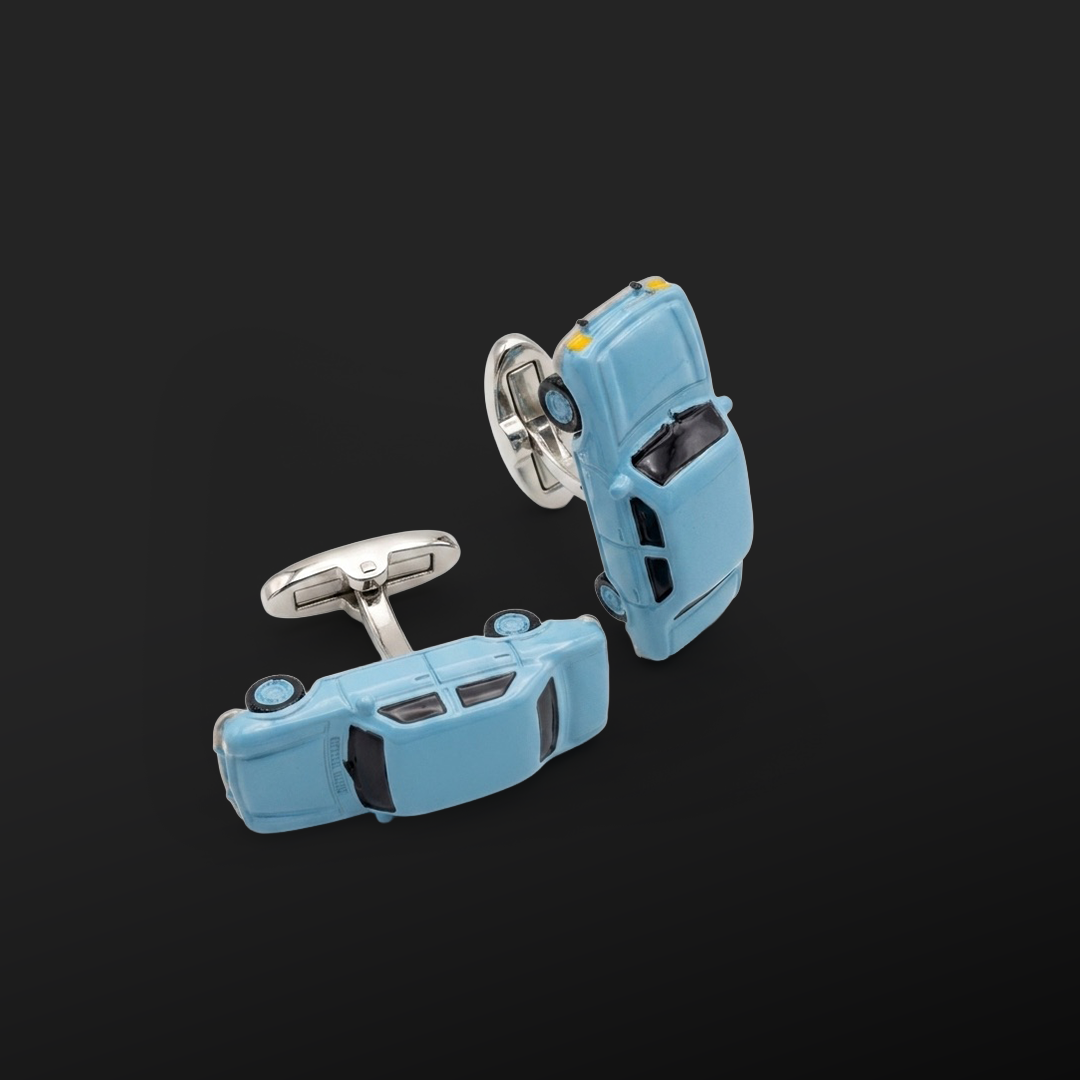 DESTINY- PEUGEOT 504 SKY BLUE CUFFLINKS