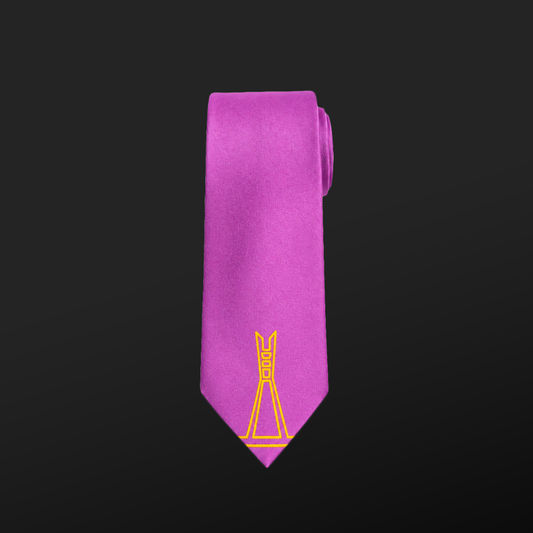 FITI LEKKOYI MINI PURPLE TIE