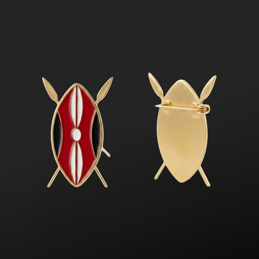 LIBERTY GOLD BROOCH