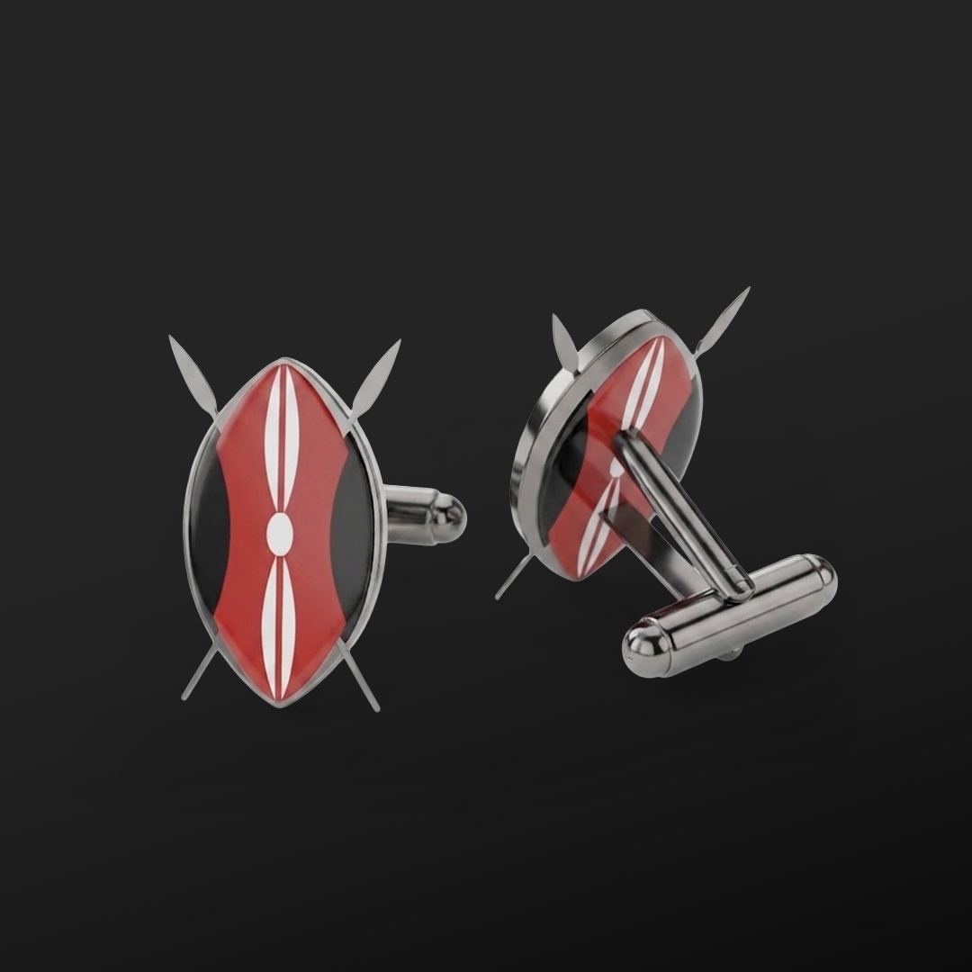 LIBERTY GUNMETAL CUFFLINKS