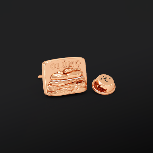 OLUMO ROSEGOLD PIN