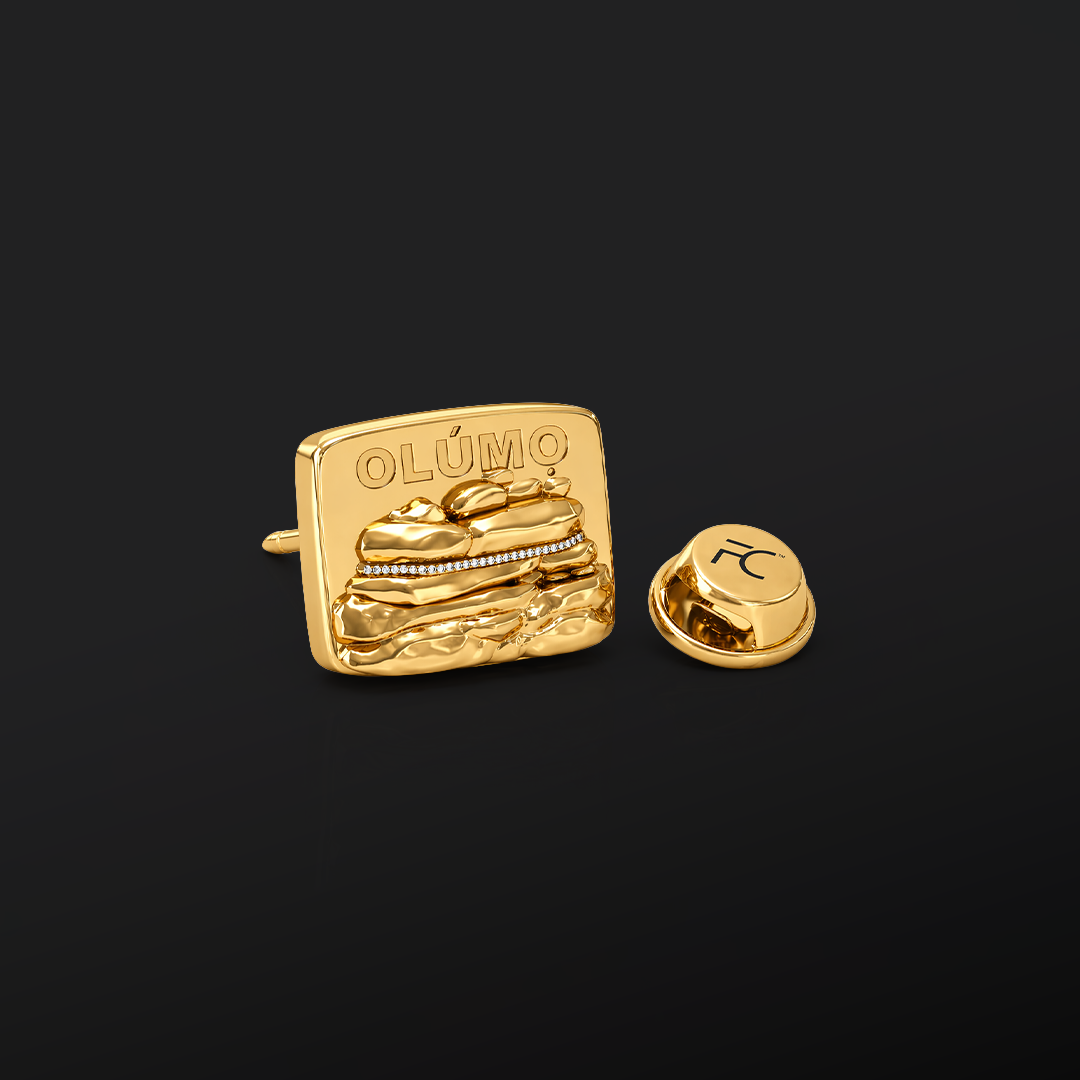 OLUMO GOLD PIN