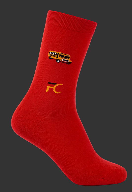 FITI LAGOS CLASSIC RED SOCKS