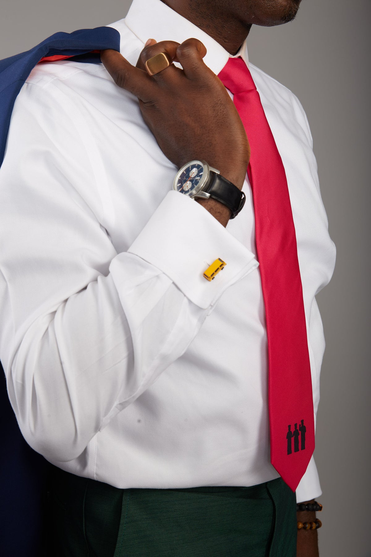 EKO-ILE PINK TIE