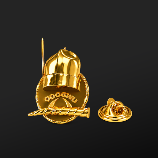 PREMIUM ODOGWU GOLD LAPEL PIN