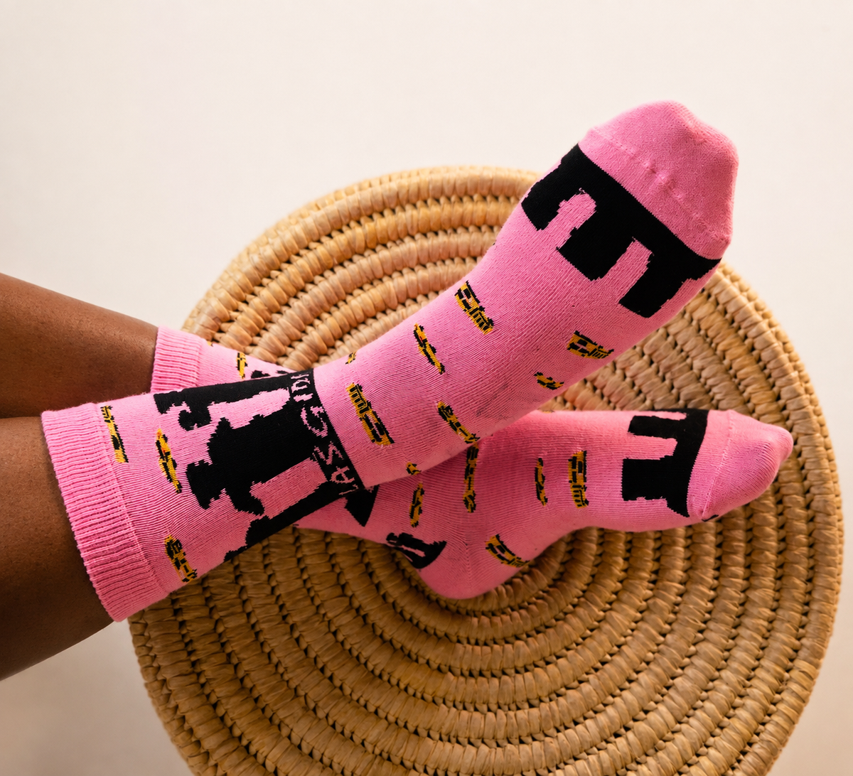 FITI -EKO ILE PINK SOCKS