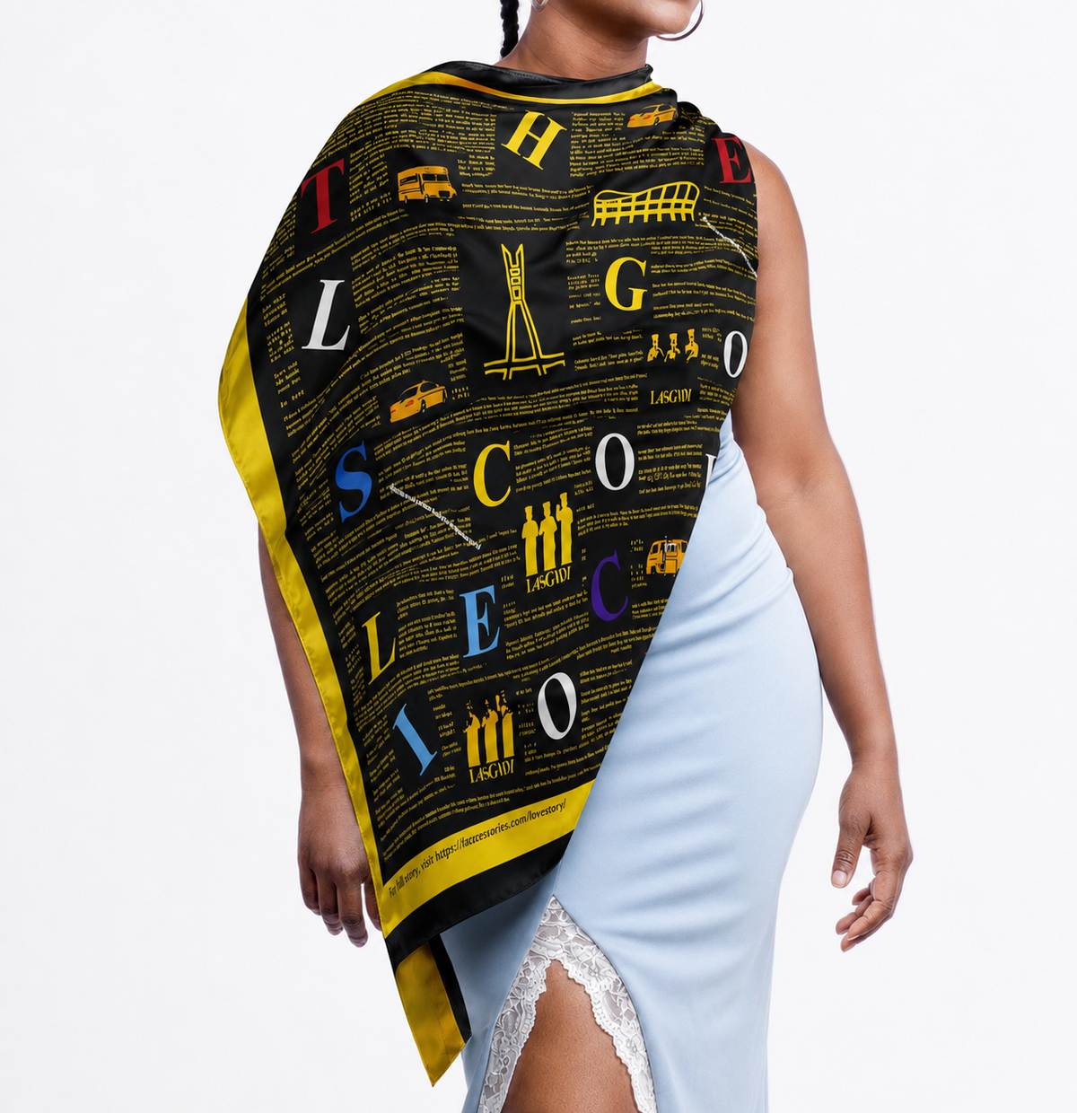 FITI LAGOS MISAN SMALL SCARF