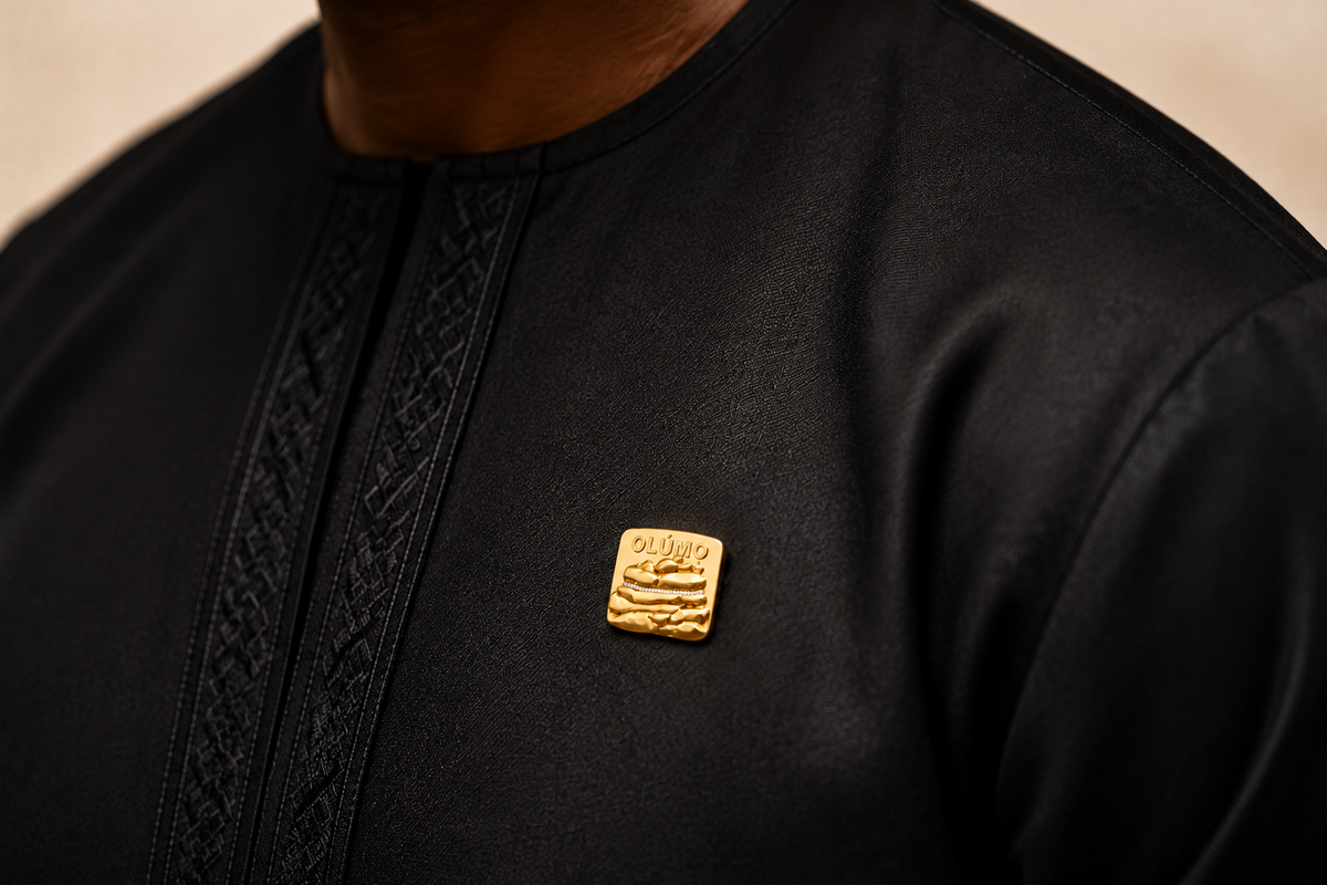 OLUMO GOLD PIN