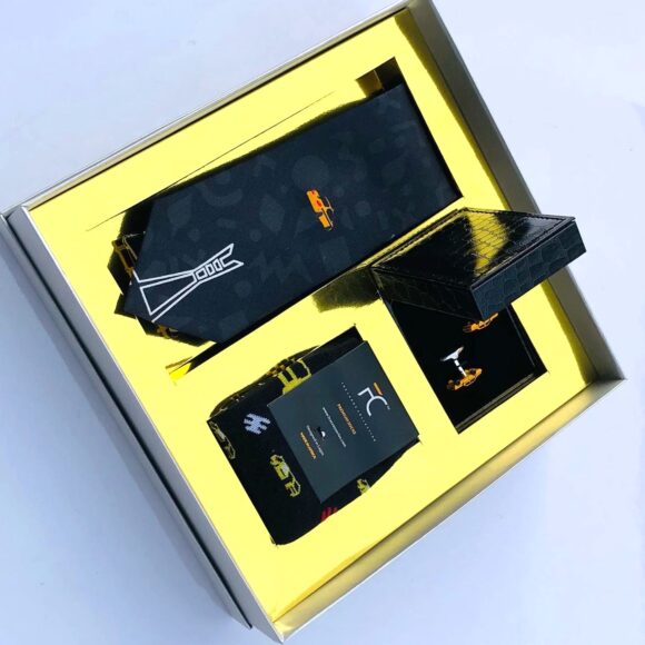 ICONIC FITI LAGOS MINIBOX BLACK-THEMED GIFTSET A