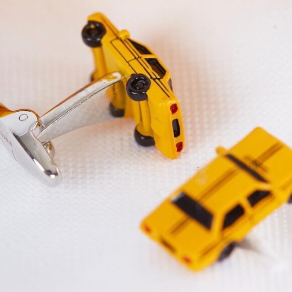 FC- FITI YELLOW CAB Cufflinks